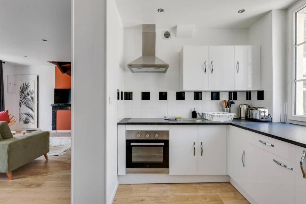 *** Le Refuge Dieppois *** Superbe Duplex Coeur De Ville Дьепп Экстерьер фото